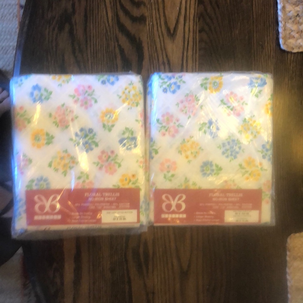 Vintage Bibb Twin Sheet Set